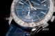 swiss replica Patek Philippe Complications Annual Calendar 5905 blue dial diamond bezel watch (5)_th.jpg